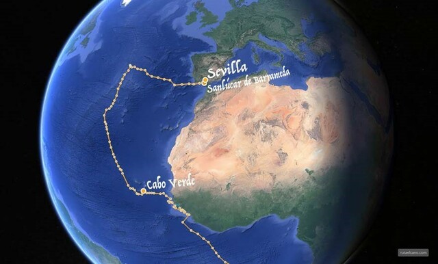 Salida de Islas Cabo Verde