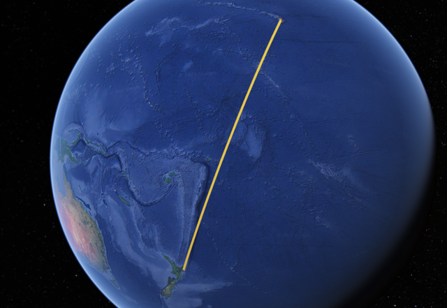 Captain Cook arrives at Hawaii