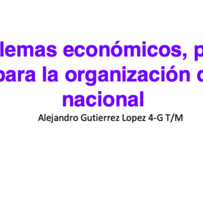 Timeline: Los problemas económicos, políticos y sociales para la organización del Estado nacional