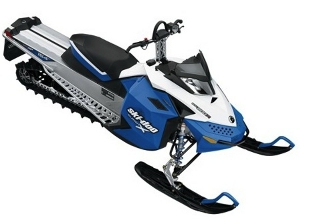 smaller sleaker snow mobile