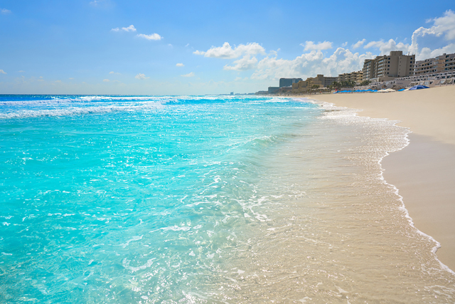 visit the different most popular beaches in Cancun.