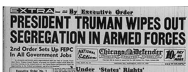 Executive Order 9981(African Americans)