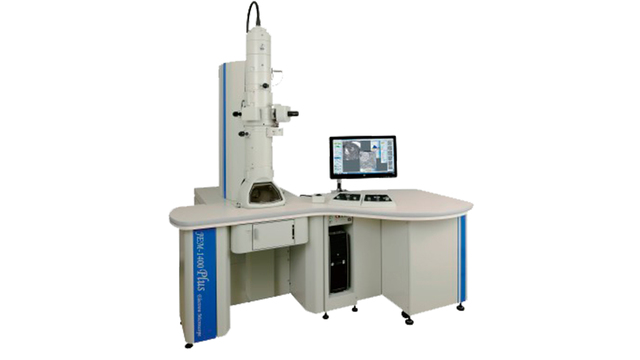 Microscopio electrónico de transmisión comercial