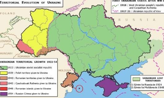 Ukraine brought under Soviet control