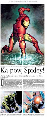 Marvel calls on Iron Man