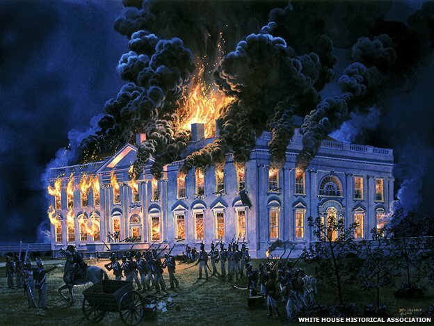 Burning of Washington DC