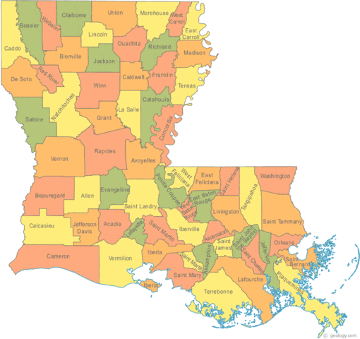 Louisiana Becomes 18th state