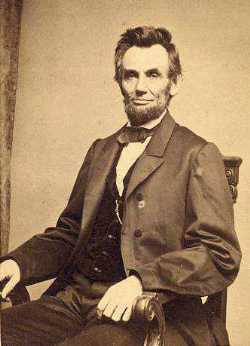 Abraham Lincoln Elected president