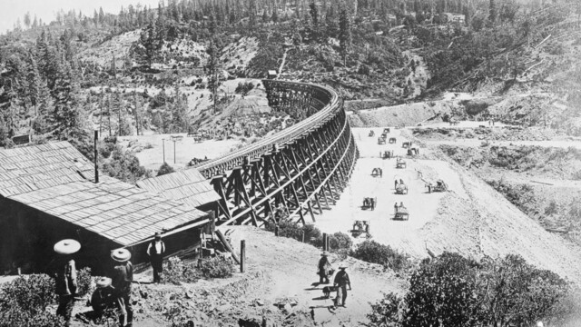 The First Transcontinental Railroad