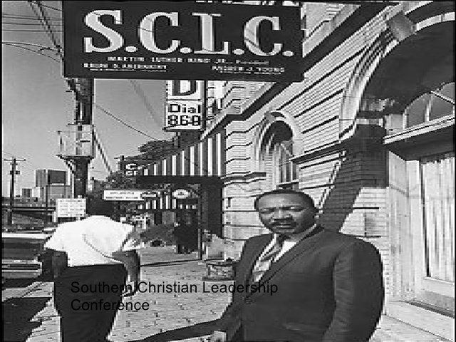 Southern Christian Leadership Conference (SCLC) formed (African American)
