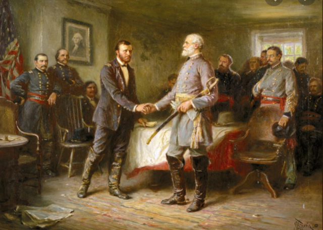 General Robert E. Lee Surrenders