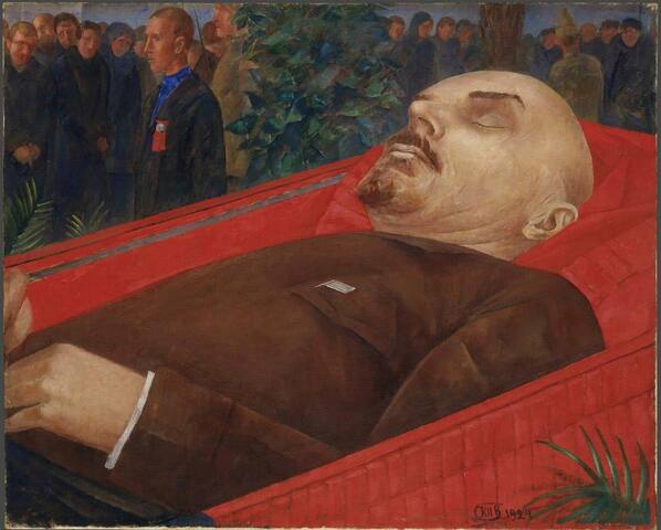 Lenin dies