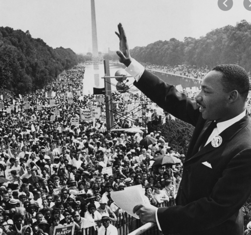 March on Washington: “I have a dream”speech