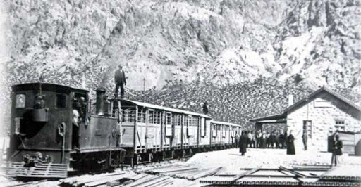 Inauguración del Ferrocarril Andino