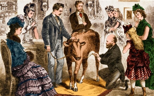 La primera vacuna contra la viruela.