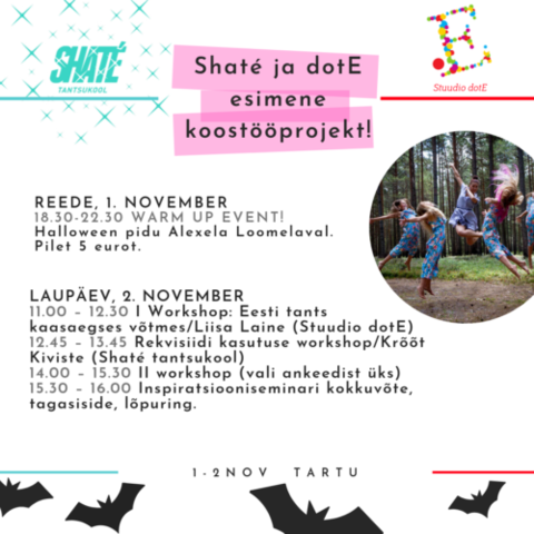 Koostööprojekt Shaté tantsukooliga Tartus