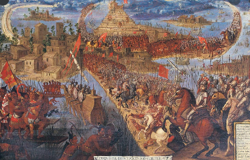 Spanish Conquer Aztec and Incan Empires