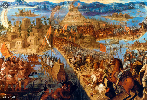 The Spanish conquer the Aztec and Incan empires.