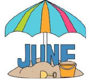 In JUNE we finish the school year and the SUMMER begins