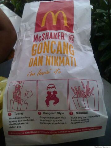 Ingresos Publicidad Gangnam Style (2014)