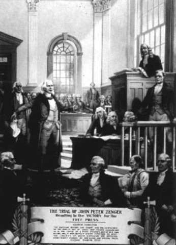 Zenger Free Press Trial