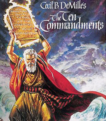 The Ten Commandments, Cecil B. DeMille, 1923