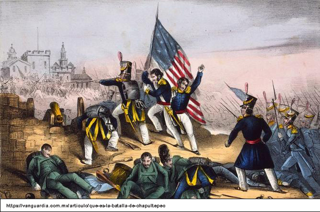 Enfrentamiento en el Castillo de Chapultepec