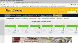Primeros sitios web bolivianos e incursión de medios escritos en el ámbito virtual