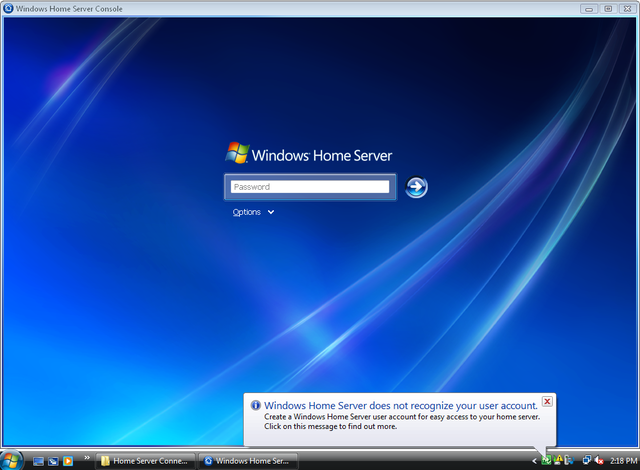 Windows Home Server 2007