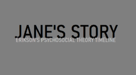 Timeline: Jane's Story - A Timeline Based on Erikson's Stages of Psychosocial Theory