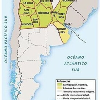 Timeline: ETAPAS DE FORMACIÓN DEL ESTADO ARGENTINO (1810- 1880)