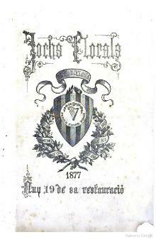 Restabliment dels Jocs Florals