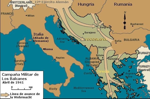 Invasión de los Balcanes