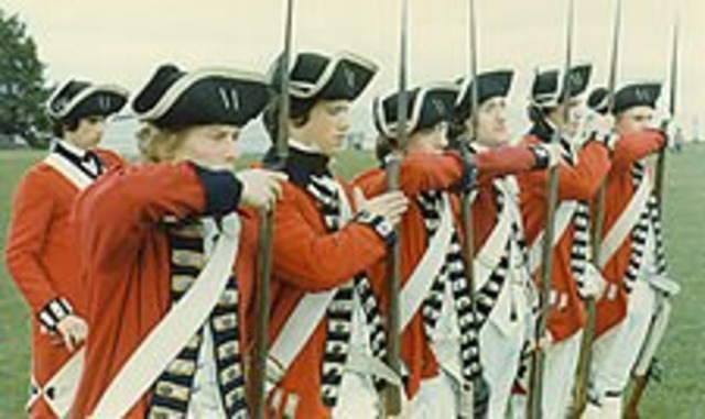red coats