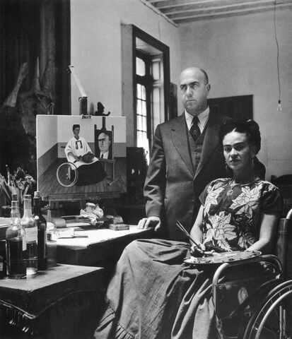 Frida encontra André Breton