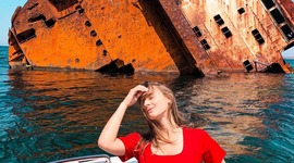 Timeline: ИСТОРИЯ ЗАТОНУВШЕГО КОРАБЛЯ НА ТАРХАНКУТЕ