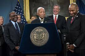 David Dinkins became mayor