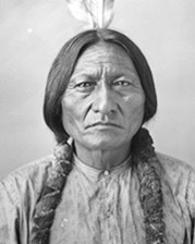 "Sioux Indian Chief Sitting Bull surrenders to US federal troops"