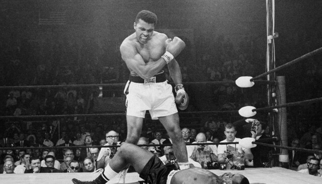 Muhammad Ali is the first heavyweight champion to win the title three times