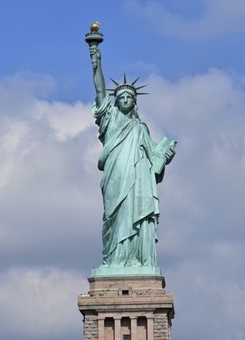 Statue of Liberty given to the United States