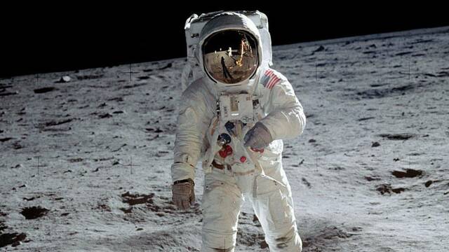 Llegada del hombre a la Luna.