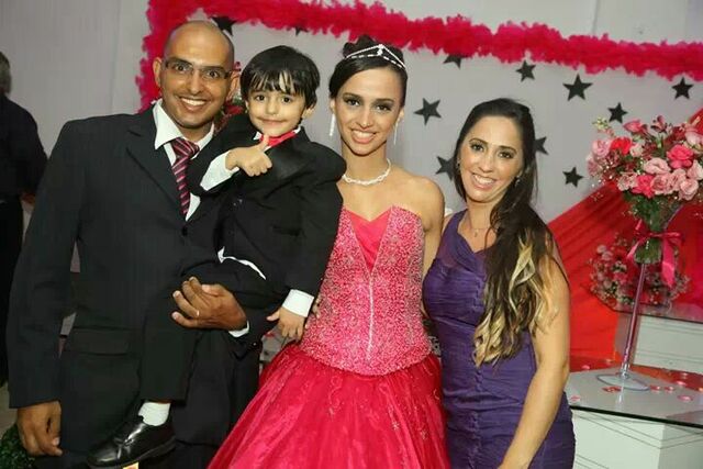 Os 15 anos da minha irmã!