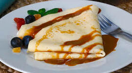 Timeline: La crêpe á la France