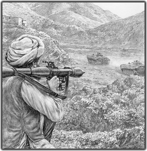 Afghanistan rebels against the Soviet occupation