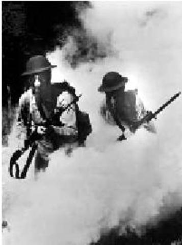 The First Use of Chlorine Gas