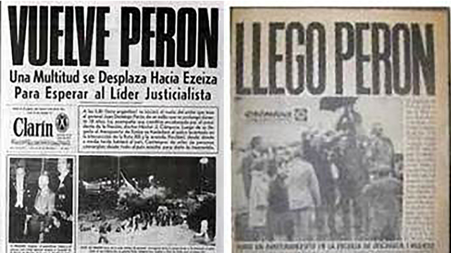 El Regreso de Perón