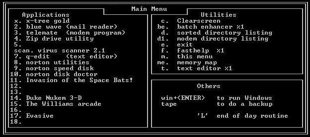 MS-DOS 5.0a (MicroSoft Disk Operating System)