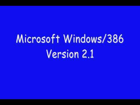 Windows/386 2.1.
