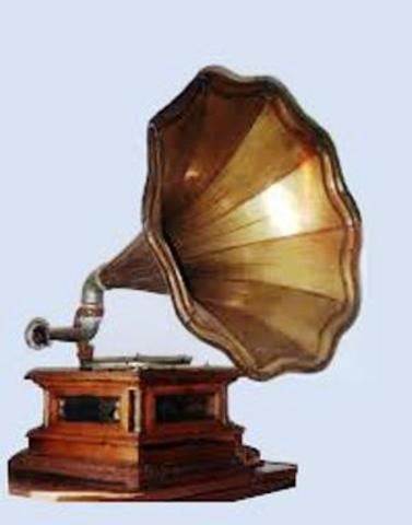 Invención del fonógrafo por Thomas A. Edison