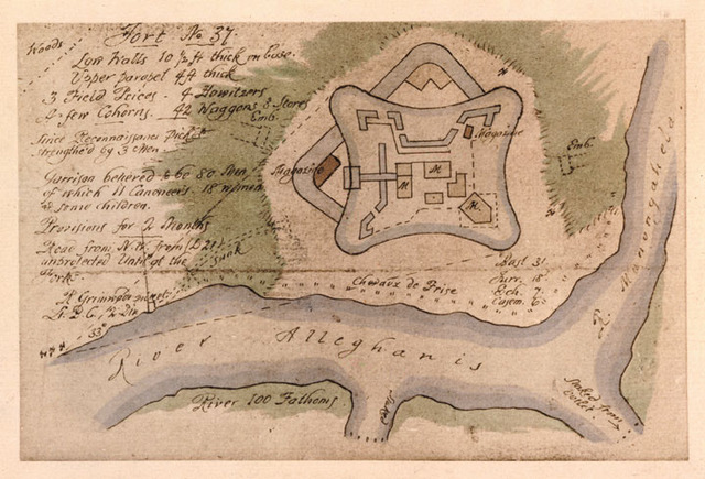 General Braddock defeated near Fort Duquesne